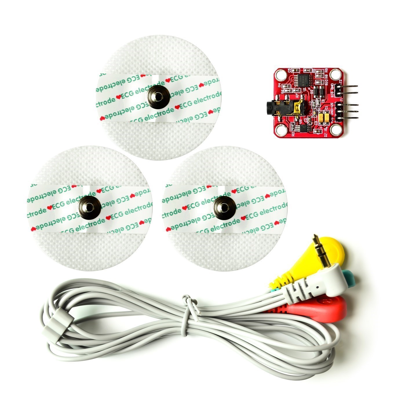 Muscle Sensor Emg - Spiersignaalsensor Emg-sensorcontroller detecteert spieractiviteit Ontwikkelingsbord voor
