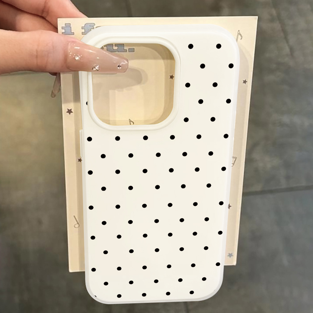 Minimalistische Polka Dot Stof - Samsung Galaxy S24 recensie en prijs