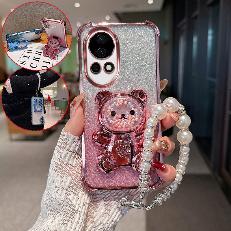 Schattige beer cartoon houder  - Huawei Nova 12 recensie en prijs