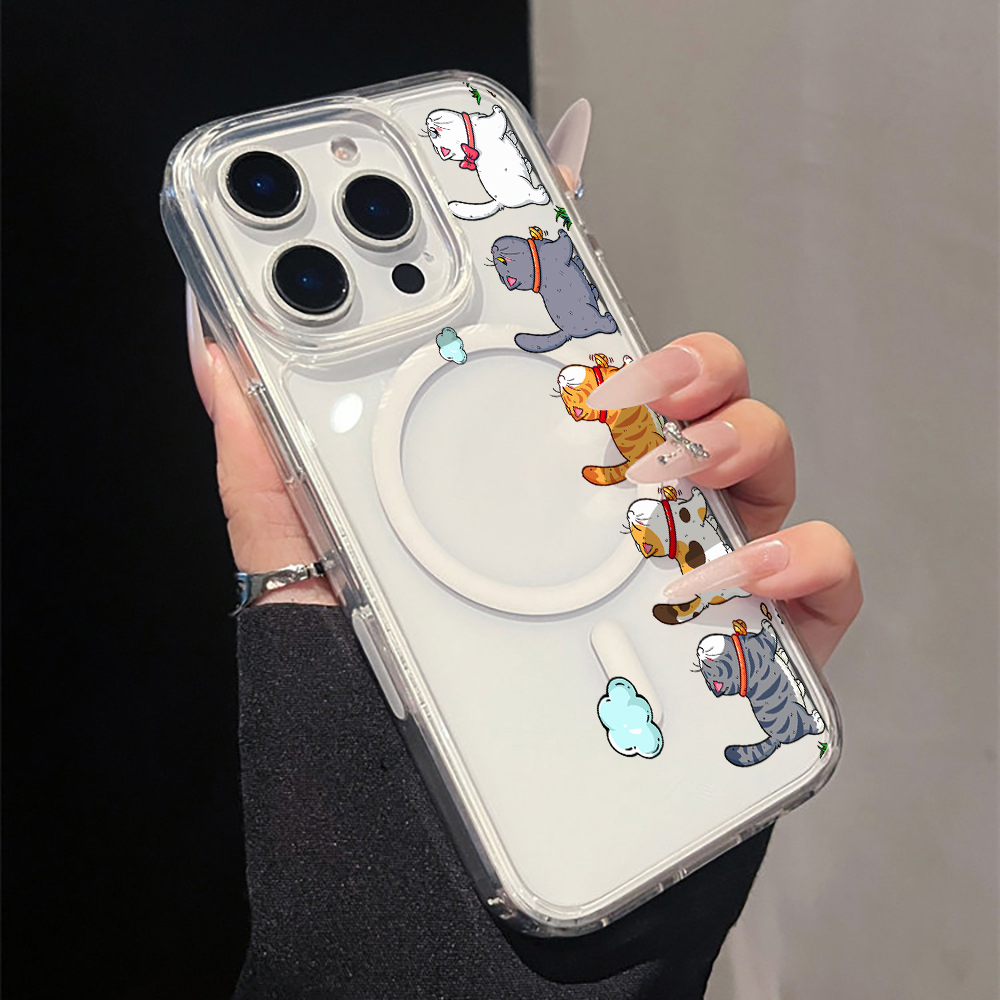 Schattige cartoon kat transpar - Apple Iphone 16 recensie en prijs